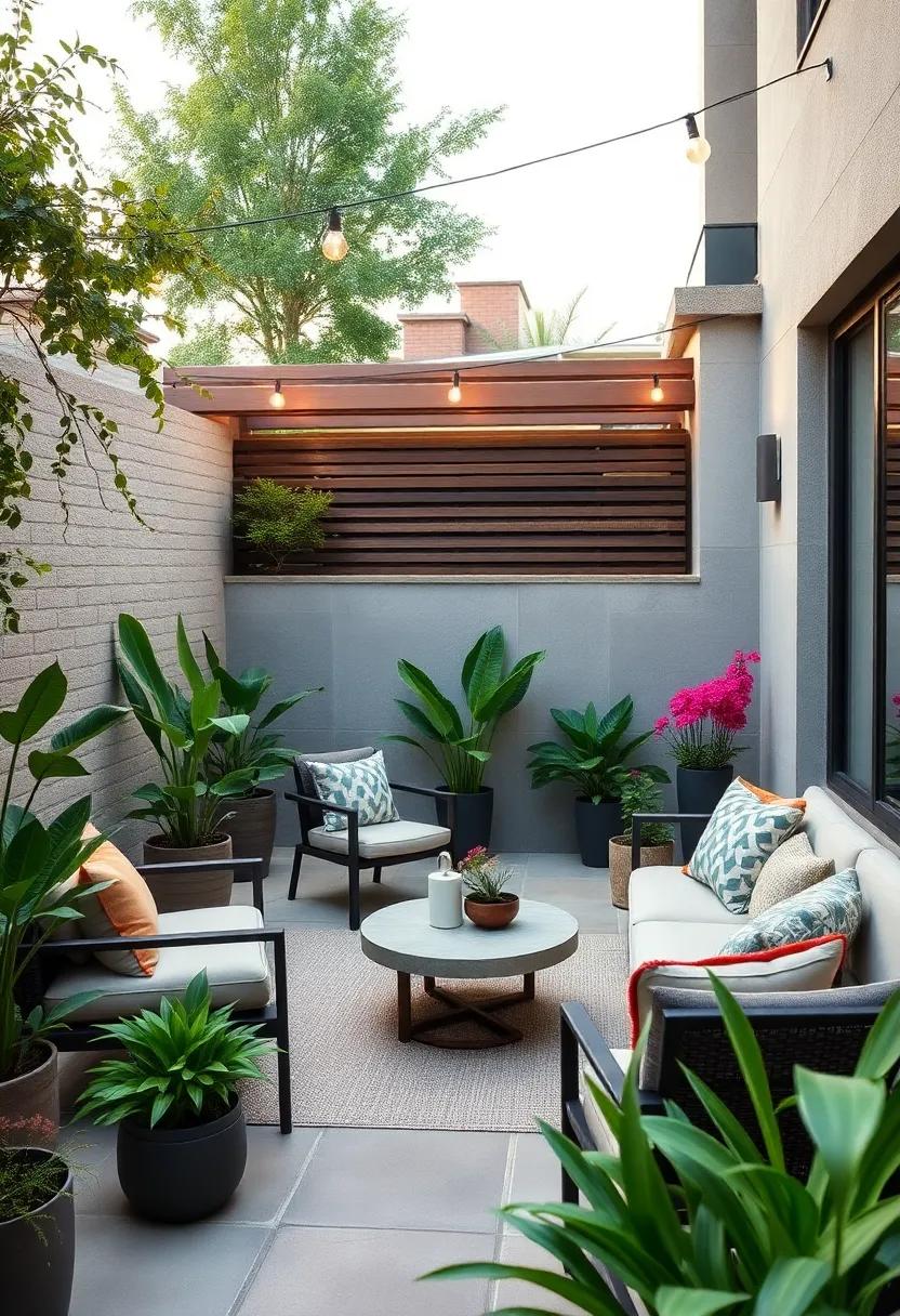Create‍ Zones with Outdoor Screens or Planters for‌ Privacy