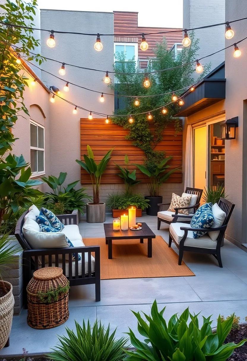 Add String Lights for a⁤ cozy Evening Ambiance