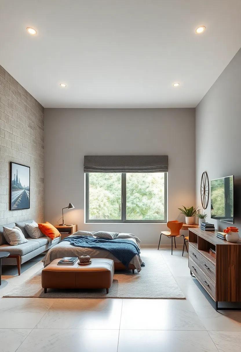 Minimalist Haven: Embrace clean ⁢lines,‍ neutral colors, and functional furniture⁢ to ​promote calm and organization