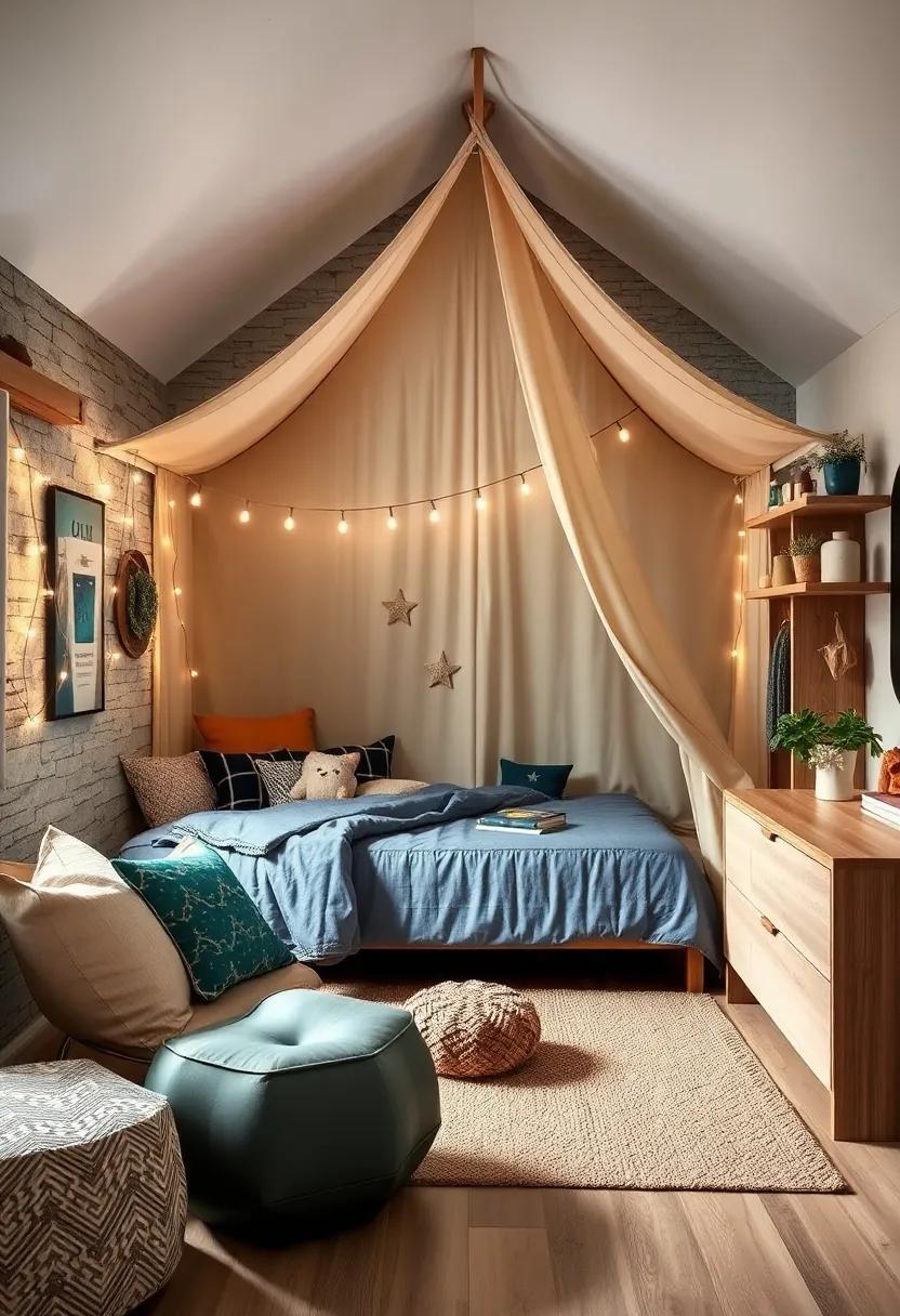 Artistic Flair: Use⁢ bold colors, creative wall murals, ​and‌ plenty of art ‌supplies to encourage imagination