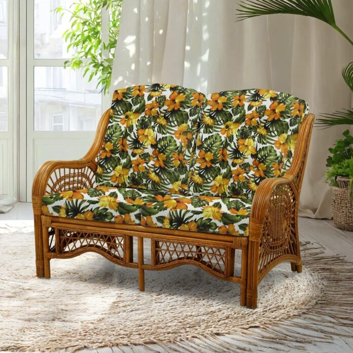 Our Take on the Malibu Lounge Loveseat: Cozy Natural Rattan Charm
