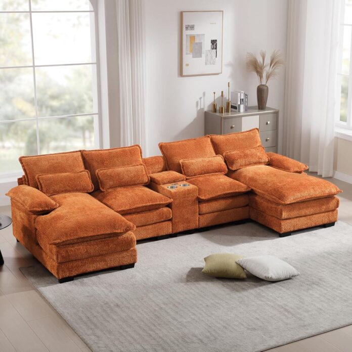 Our Honest Take on the KIVENJAJA U-Shaped Cloud Sofa Experience