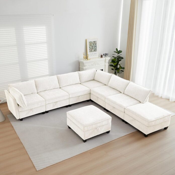 How We Transformed Our Space with the Oversize Modular Sofa