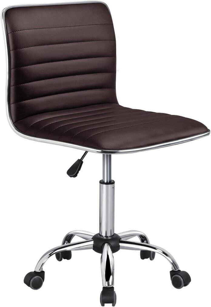Our Take on the Topeakmart Low-Back Armless Office Chair: Comfort Meets Function