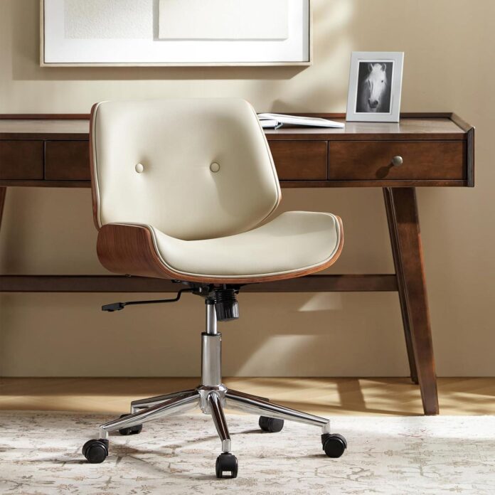 Why We Recommend the HULALA Ivory Bentwood Desk Chair for Work