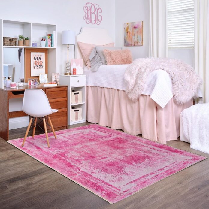 Why We Love the Hudson Comfort Pink Dorm Rug: Soft, Stylish, Secure