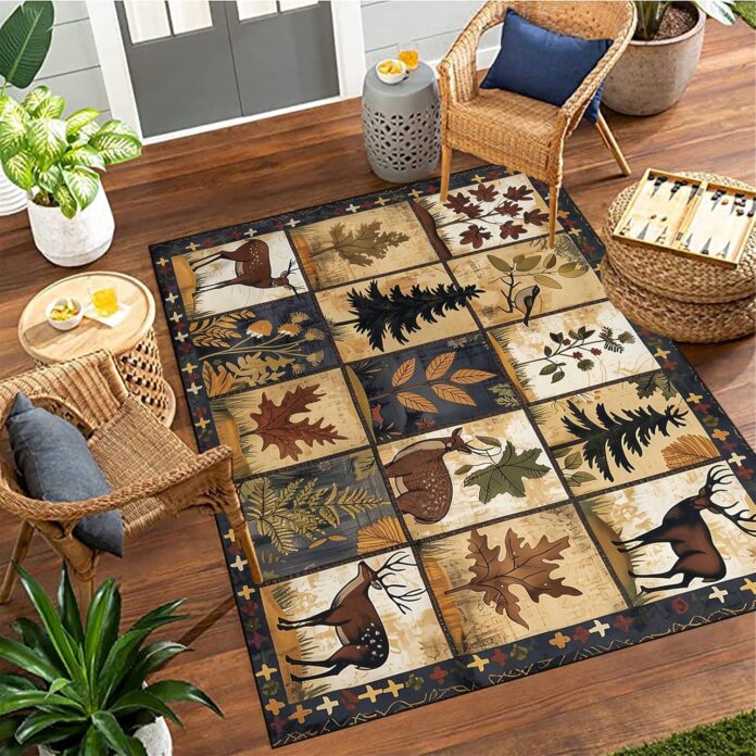 Our Take on the Vintage Forest Botanical Rug: Style and Comfort Combined