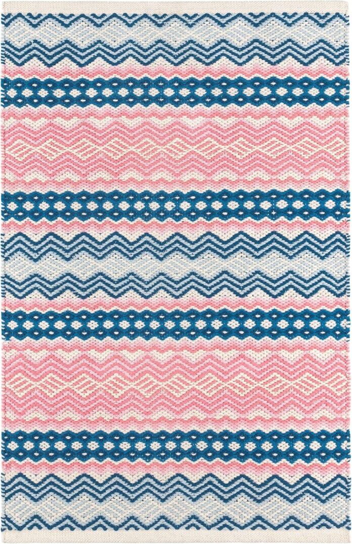 Why We Love the Dash and Albert Zippie Stripe Berry Rug