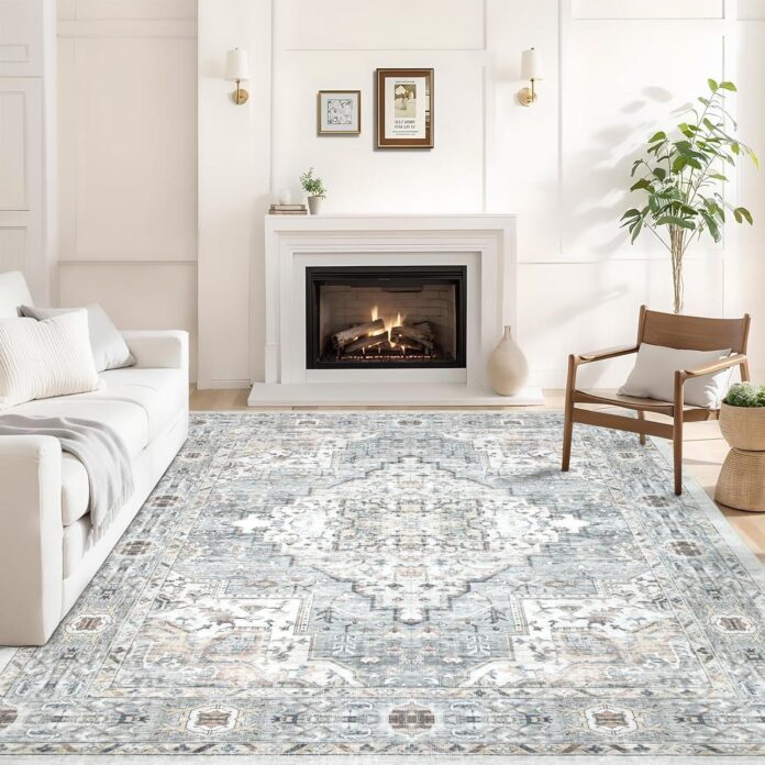 Why We Love Our Vintage Floral Washable Rug for Every Room