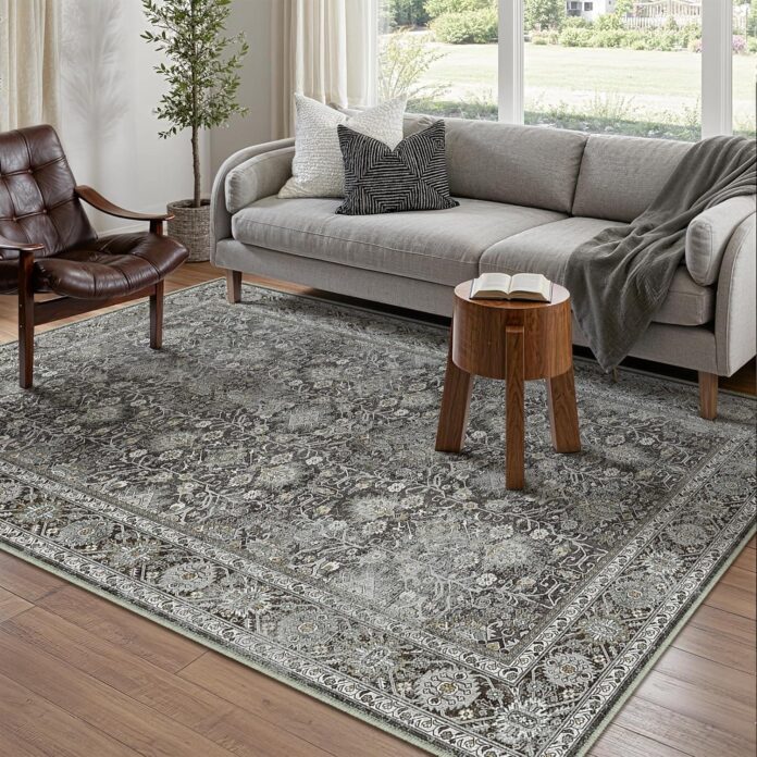 Our Honest Take on the Vintage 5×7 Washable Retro Rug