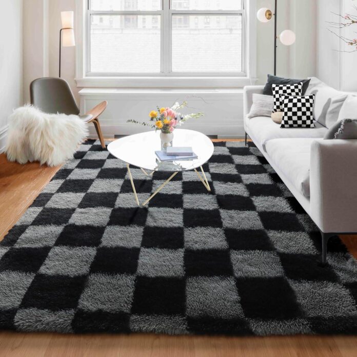 Cozy Comfort and Style: Our Take on the KICMOR Checkered Rug