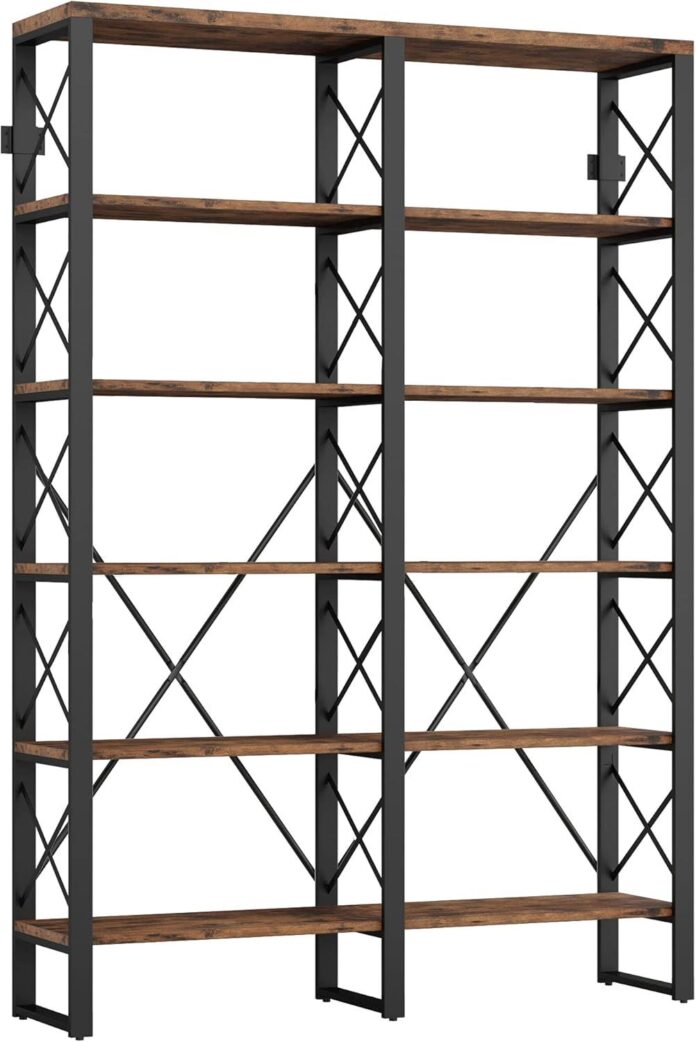 Our Take on the IRONCK 6-Tier Industrial Bookshelf’s Strength & Style