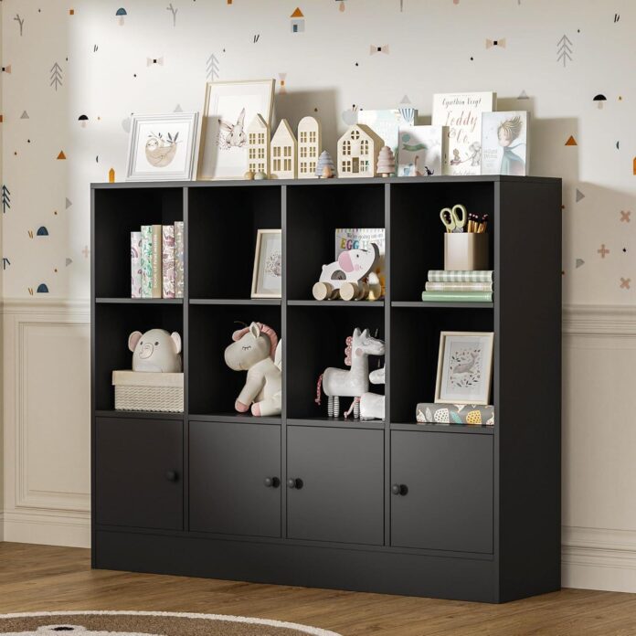 How We Organized Our Space with the Versatile Black Bookshelf