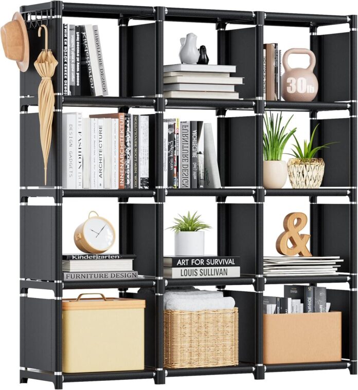 How We Organized Our Space with the Mavivegue 12-Cube Shelf