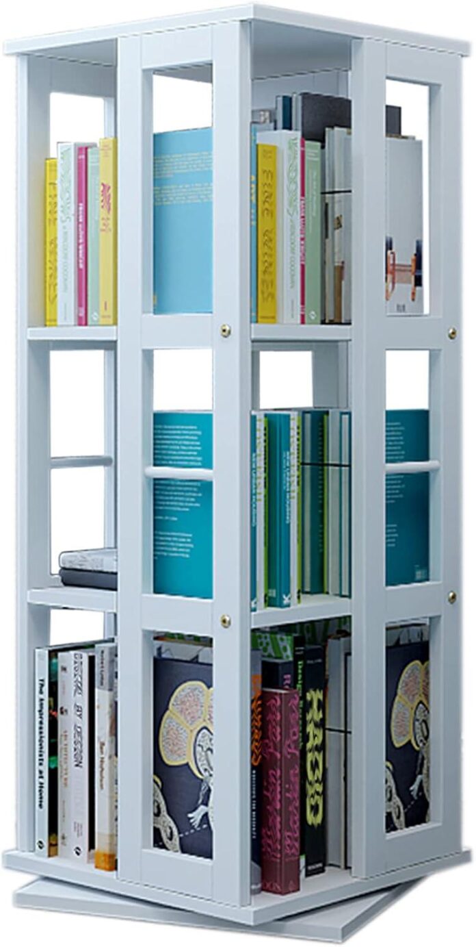How We Loved the JKGHK 360° Revolving Bookcase in Our Space