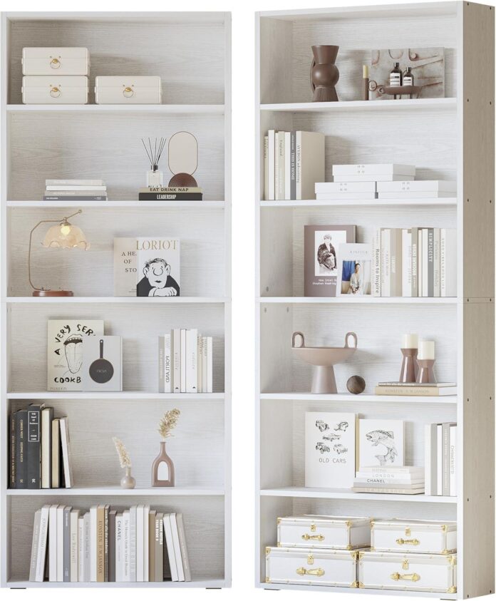 Our Honest Take on IRONCK 6-Tier Bookshelves: Stylish & Sturdy