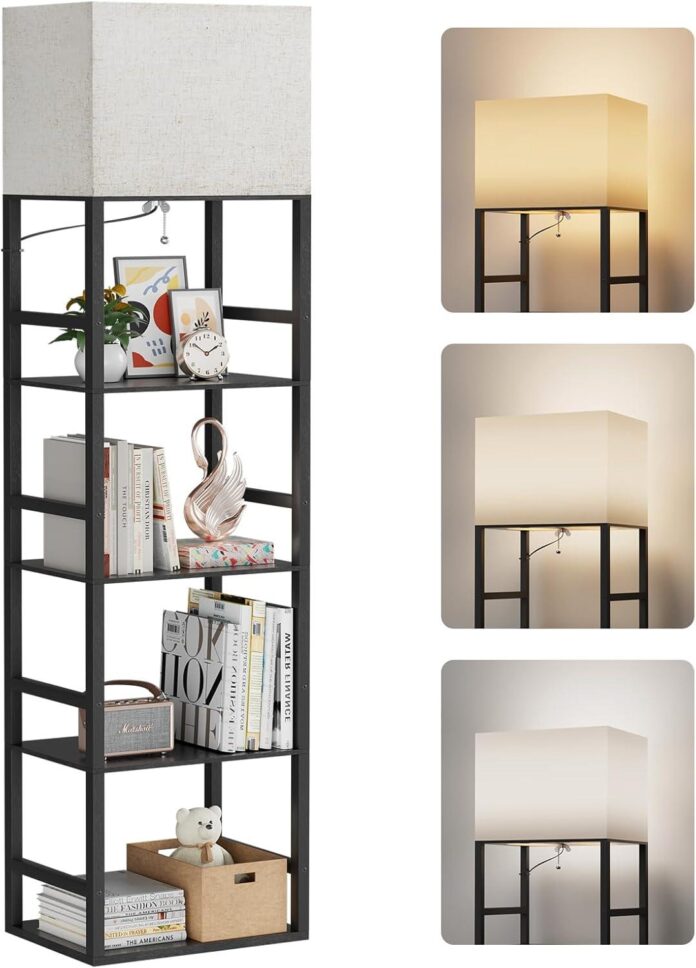 How We Transformed Our Space with the 15.7″ Floor Lamp Shelf