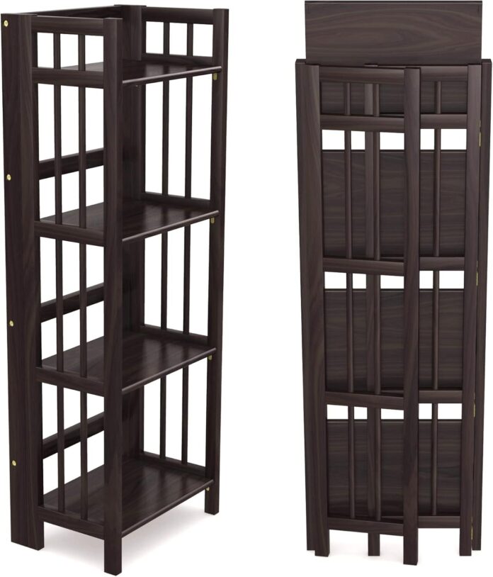 How We Decluttered Fast with Stony Edge’s Folding Bookshelf