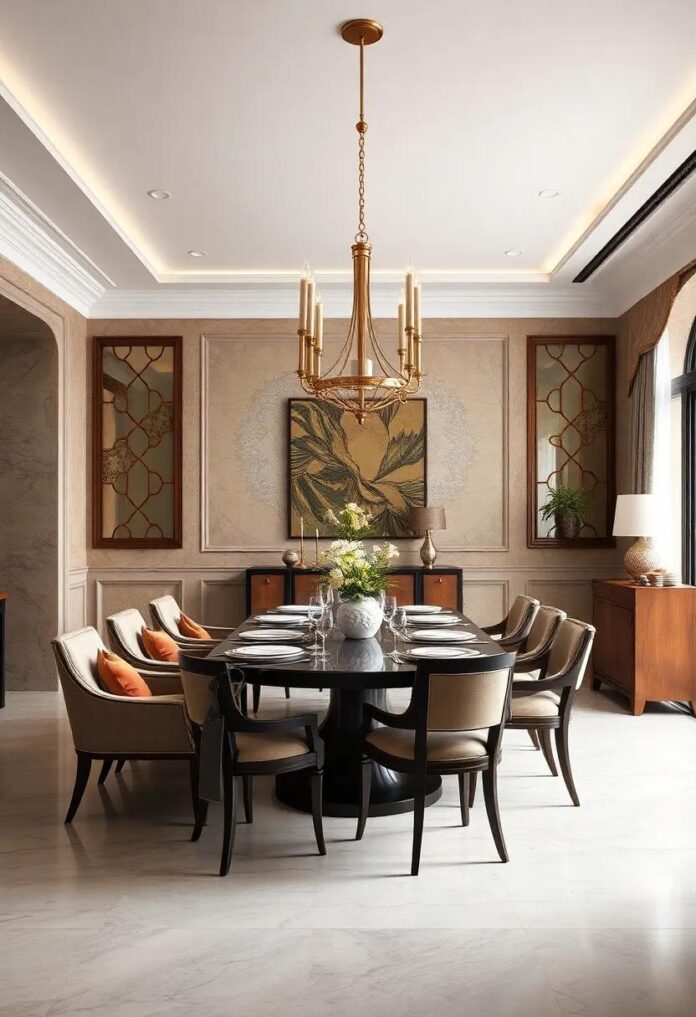 23 Timeless Elements That Define an Opulent Dining Room with Classic Furnishings