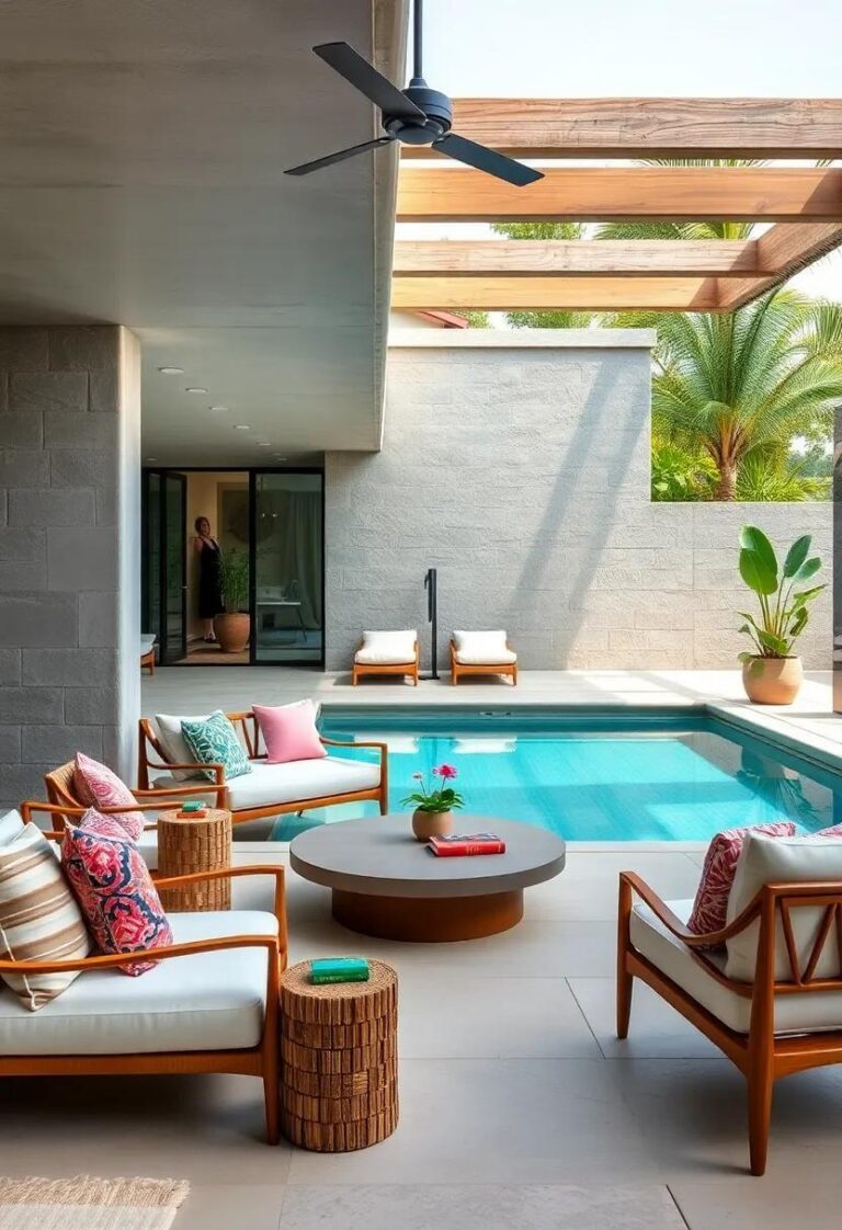 Curated visual reference: Stunning Modern Apartment Poolside Design Inspiration Reference: 25 Stunning Luxury Outdoor Poolside Furniture Pieces