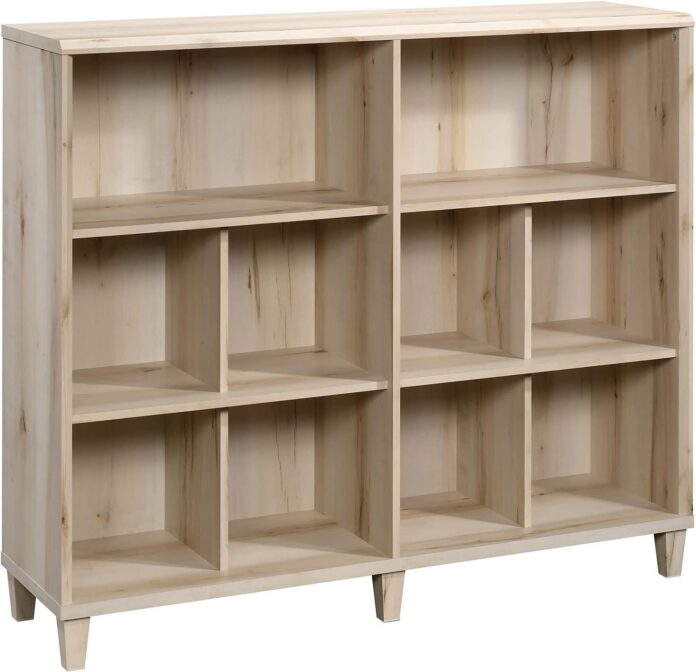 How We Organize with Sauder Willow Place Cubby Bookcase