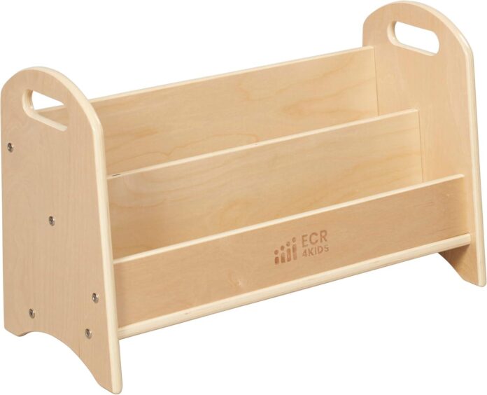 How We Organize Early Literacy with ECR4Kids Tabletop Shelf