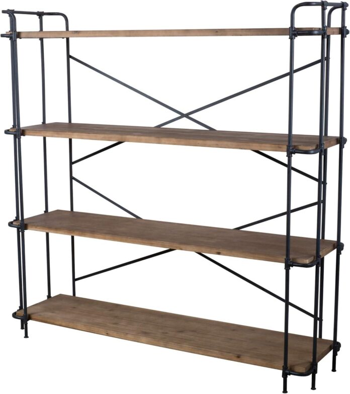 How We Transformed Our Space with the Yorktown 4-Shelf Bookcase