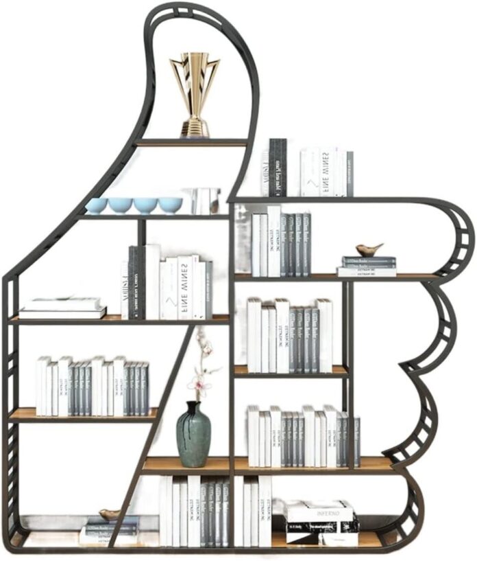 Our Take on the Sleek Wrought Iron Bookshelf for Every Room