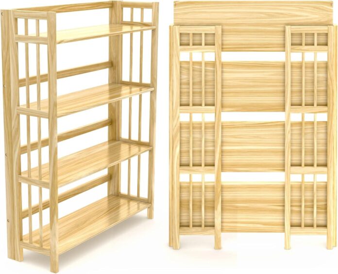 How We Transformed Our Space with Stony Edge’s Foldable Bookshelf