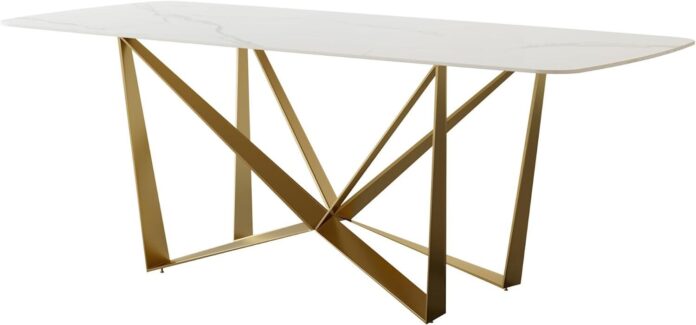 Our Take on the 70.87″ Luxurious Dining Table: Style Meets Strength