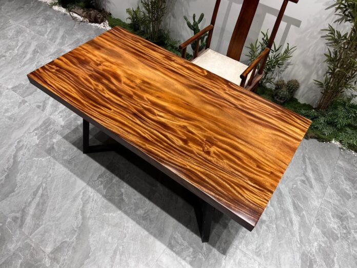 Our Take on the 66.1″ 500-Year-Old Walnut Dining Table