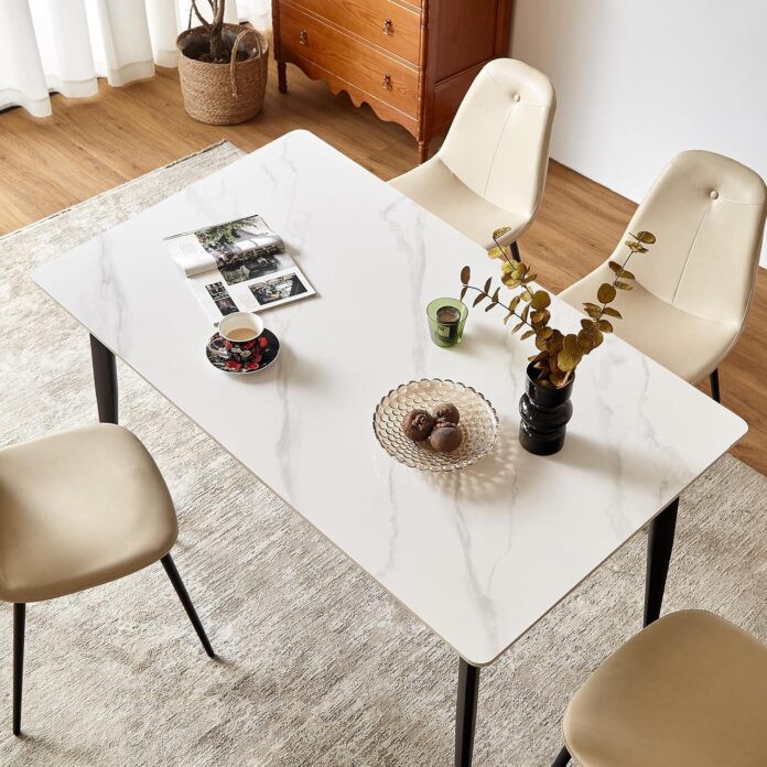 Why We Chose This 55″ Sintered Stone Dining Table for Our Home
