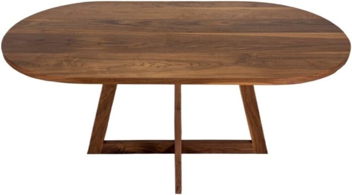 Our Take on the Walnut Oval Table: Stylish, Small, and Sturdy