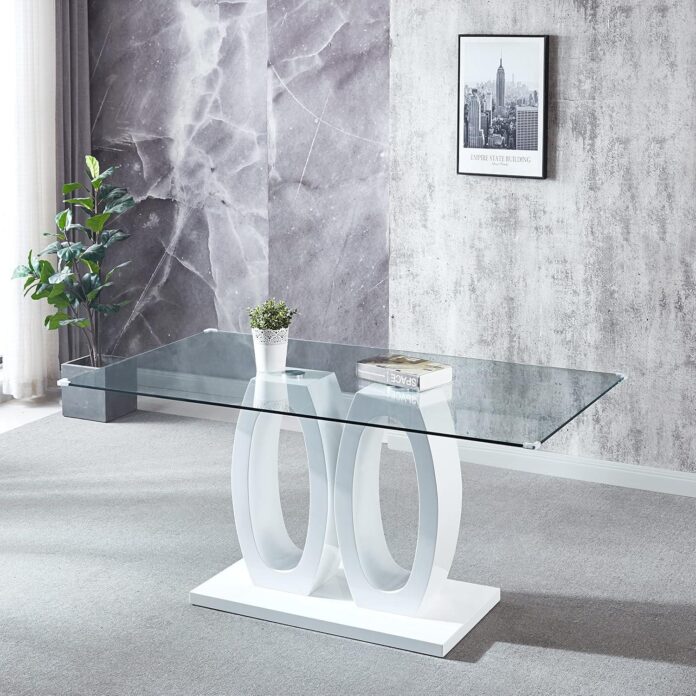 Why We Love Our Modern Glass Dining Table for Six Guests