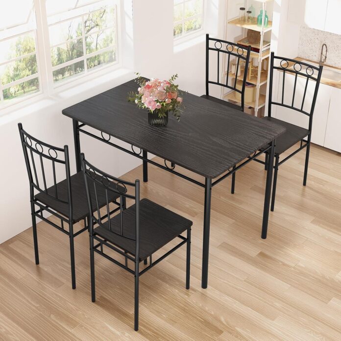 How Our Compact 4-Piece Dining Set Transformed Small Spaces