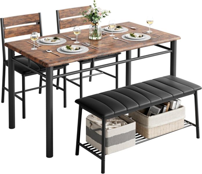 Our Honest Take on the IRONCK Rustic Brown Dining Set for Small Spaces