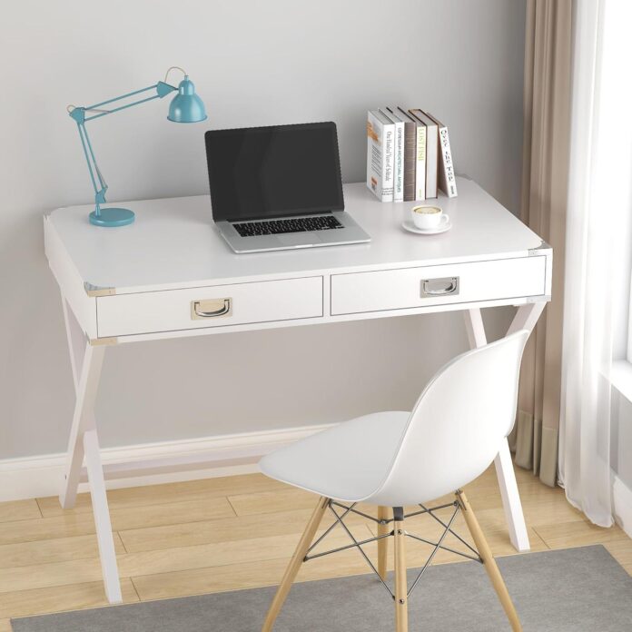 Why We Love the Bellemave White Desk: Space, Style, & Storage