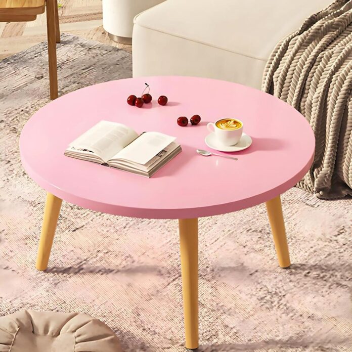 Why We Love Our Modern Round Pink Coffee Table: Stylish & Versatile