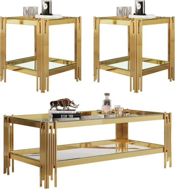 How We Found Elegance and Function in This 3-Piece Table Set