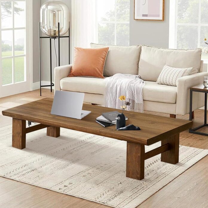 Why We Love the Japanese Low Floor Coffee Table for Any Room