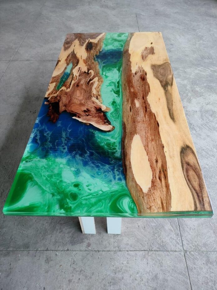 Why We Chose the TUZECH Rainbow Epoxy Resin Table for Ours