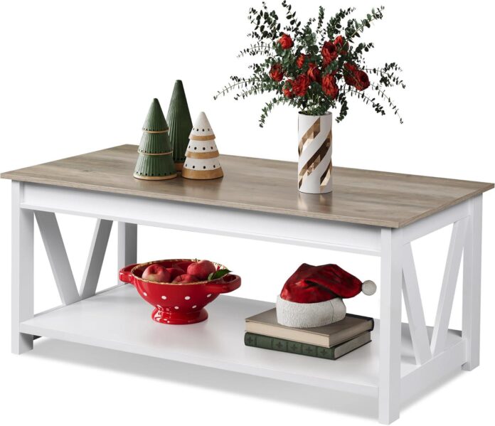 Our Take on the WLIVE Coffee Table: Stylish, Sturdy & Spacious