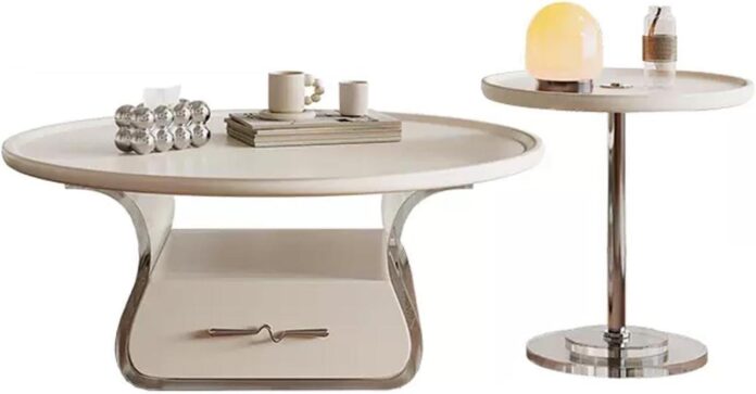 How Our Small Round Farmhouse Coffee Table Elevates Any Space