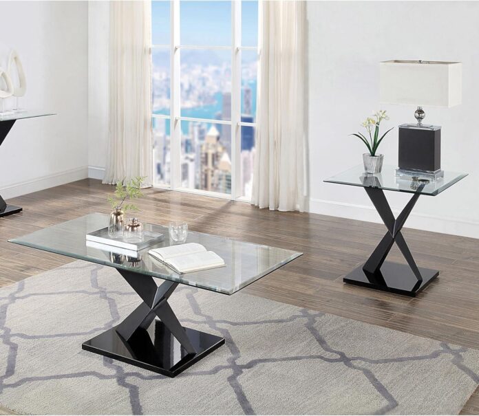 How We Updated Our Space with the Hubbert Glass Table Set