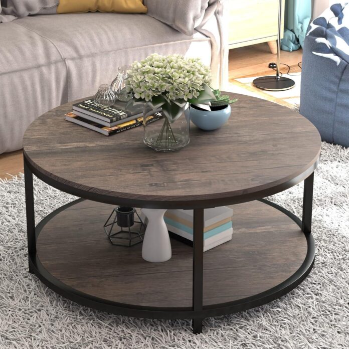 Why We Love the NSdirect Round Coffee Table in Our Living Room