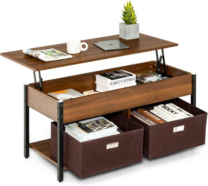 Why We Appreciate the Tangkula Lift Top Coffee Table’s Smart Design
