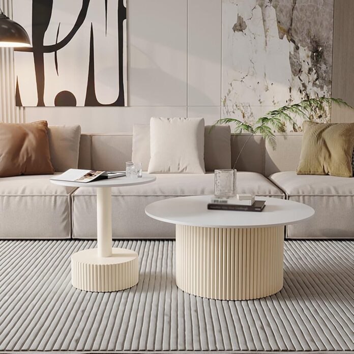 How We Transformed Our Space with SKINII’s Modern Coffee Table Set