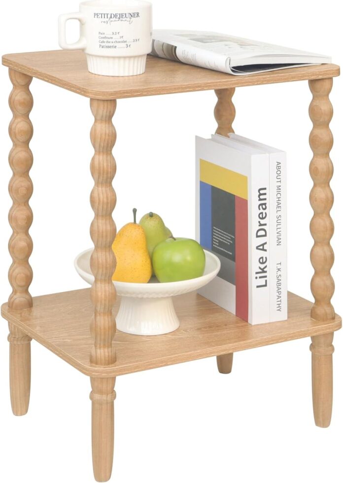 Our Take on the Rustic Walnut Small End Table: Stylish & Practical