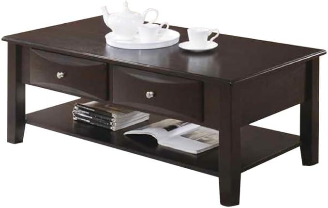 Our Honest Take on the Brown Solid Wood Coffee Table SR016387