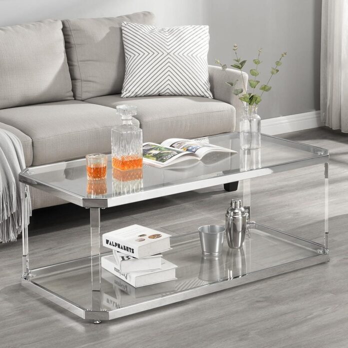 How We Found Elegance and Function in This Modern Glass Coffee Table